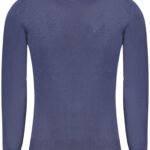 CAVALLI CLASS MEN'S BLUE SWEATER