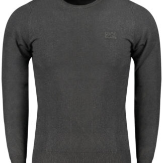 CAVALLI CLASS MEN'S BLACK SWEATER