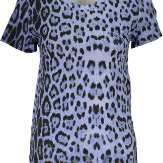 CAVALLI CLASS WOMEN'S SHORT SLEEVE T-SHIRT BLUE