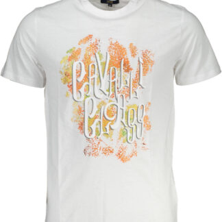 CAVALLI CLASS SHORT SLEEVE T-SHIRT MEN WHITE