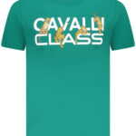 CAVALLI CLASS SHORT SLEEVE T-SHIRT MEN GREEN