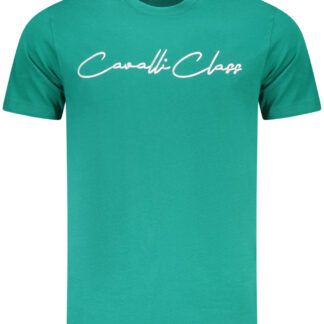 CAVALLI CLASS SHORT SLEEVE T-SHIRT MEN GREEN