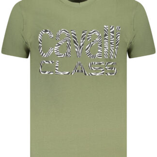 CAVALLI CLASS SHORT SLEEVE T-SHIRT MEN GREEN