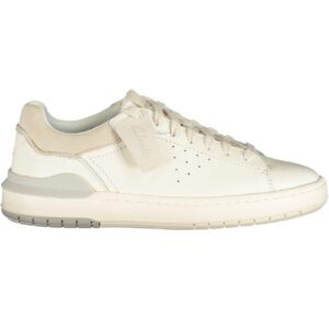 CLARKS MEN'S WHITE SPORTS SHOES