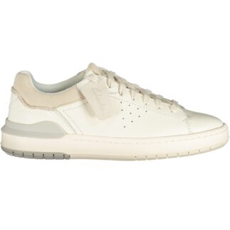 CLARKS MEN'S WHITE SPORTS SHOES