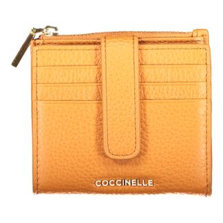 COCCINELLE WOMEN'S ORANGE WALLET