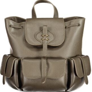 COCCINELLE WOMEN'S BROWN BACKPACK