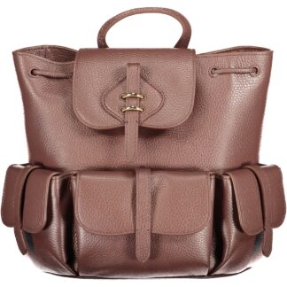 COCCINELLE WOMEN'S BROWN BACKPACK
