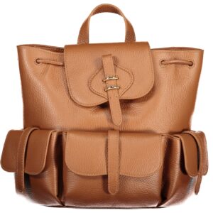 COCCINELLE WOMEN'S BROWN BACKPACK