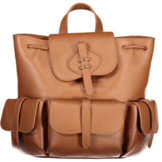 COCCINELLE WOMEN'S BROWN BACKPACK