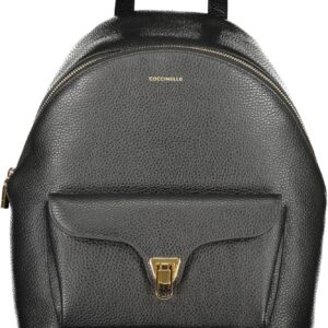 COCCINELLE WOMEN'S BLACK BACKPACK