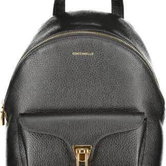 COCCINELLE WOMEN'S BLACK BACKPACK
