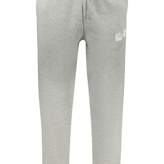CONVERSE MEN'S GREY LONG TRACKSUIT PANTS