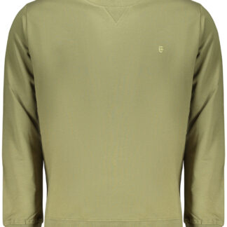COVERI MOVING MEN'S ZIP-LESS SWEATSHIRT GREEN