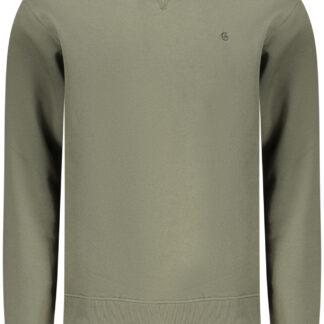 COVERI MOVING MEN'S ZIP-LESS SWEATSHIRT GREEN