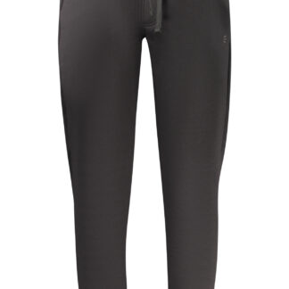 COVERI MOVING MEN'S BLACK LONG TRACKSUIT PANTS