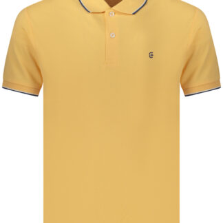 COVERI MOVING MEN'S SHORT-SLEEVE POLO SHIRT ORANGE