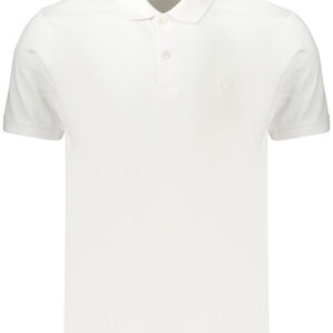 COVERI MOVING MEN'S SHORT-SLEEVE POLO SHIRT WHITE