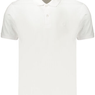 COVERI MOVING MEN'S SHORT-SLEEVE POLO SHIRT WHITE