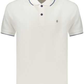 COVERI MOVING MEN'S SHORT-SLEEVE POLO SHIRT WHITE