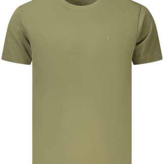 COVERI MOVING MEN'S SHORT-SLEEVED T-SHIRT GREEN