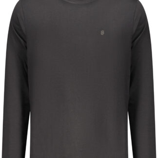 COVERI MOVING MEN'S LONG-SLEEVED T-SHIRT BLACK