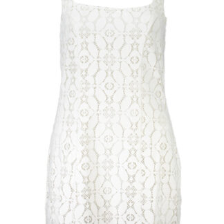 DESIGUAL WOMEN'S SHORT DRESS WHITE