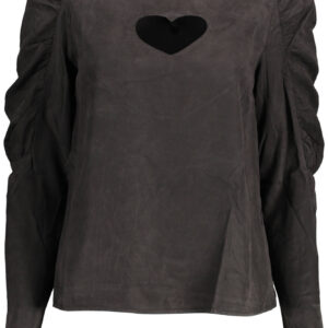 DESIGUAL LONG SLEEVE SHIRT WOMAN BLACK