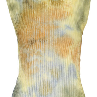 DESIGUAL WOMEN'S YELLOW TANK TOP