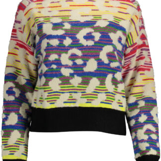 DESIGUAL WOMEN'S BLUE SWEATER