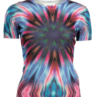 DESIGUAL WOMEN'S BLUE SWEATER