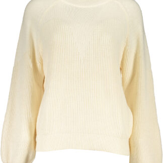DESIGUAL WHITE WOMEN'S SWEATER