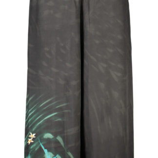 DESIGUAL WOMEN'S BLACK TROUSERS