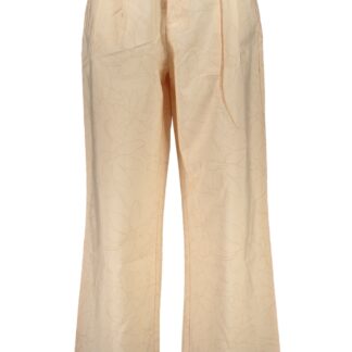 DESIGUAL PINK WOMEN'S TROUSERS