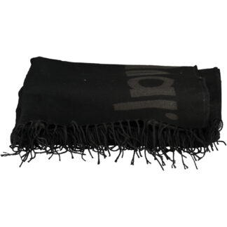 DESIGUAL BLACK WOMEN'S PONCHO
