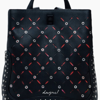 DESIGUAL WOMEN'S BLACK BACKPACK