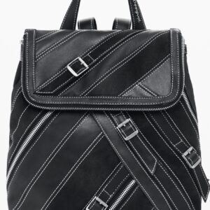 DESIGUAL WOMEN'S BLACK BACKPACK