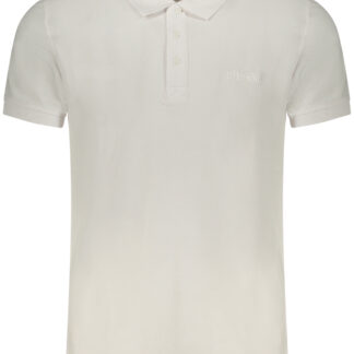 ELLESSE MEN'S SHORT-SLEEVE POLO SHIRT WHITE