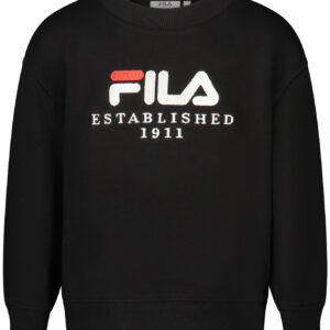 FILA KIDS' BLACK ZIP-UP SWEATSHIRT