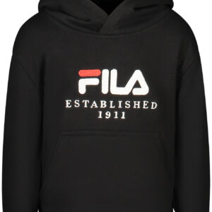 FILA KIDS' BLACK ZIP-UP SWEATSHIRT