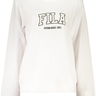FILA WOMEN'S WHITE ZIP-UP SWEATSHIRT