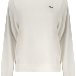 FILA WOMEN'S WHITE ZIP-UP SWEATSHIRT