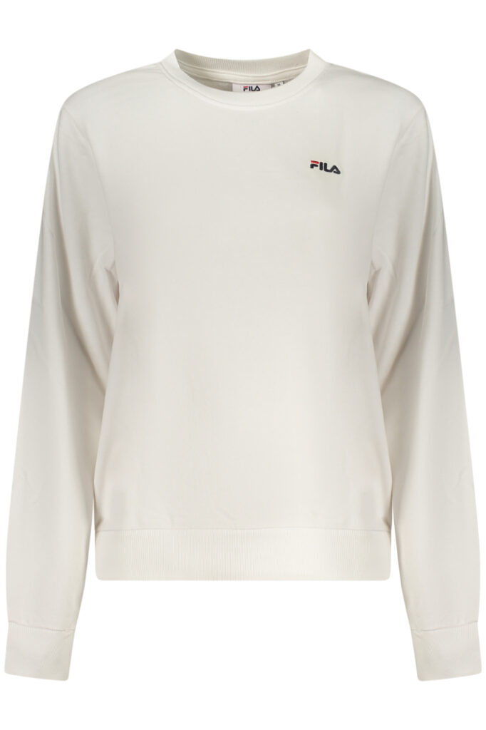 FILA WOMEN'S WHITE ZIP-UP SWEATSHIRT