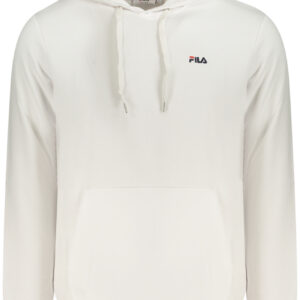 FILA MEN'S WHITE ZIP-UP SWEATSHIRT