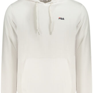 FILA MEN'S WHITE ZIP-UP SWEATSHIRT