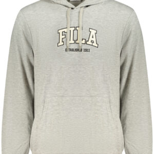 FILA MEN'S GRAY ZIP-UP SWEATSHIRT