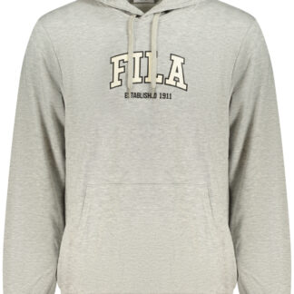 FILA MEN'S GRAY ZIP-UP SWEATSHIRT