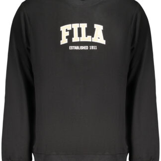 FILA MEN'S BLACK ZIP-UP SWEATSHIRT