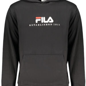 FILA MEN'S BLACK ZIP-UP SWEATSHIRT