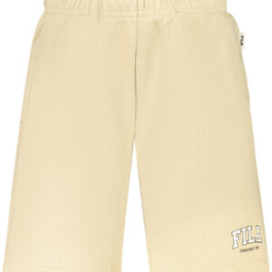 FILA MEN'S BEIGE SHORT TRACKSUIT PANTS